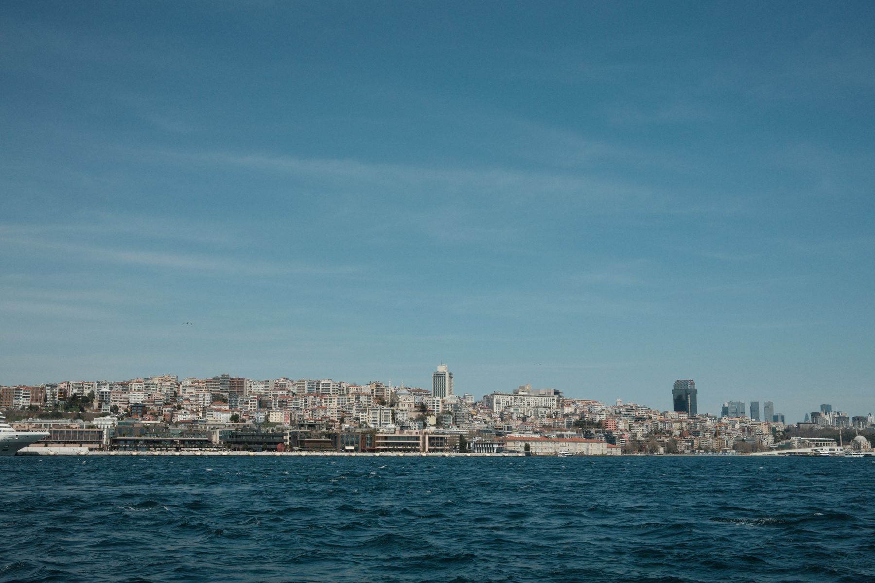 The Istanbul skyline